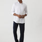 White Solid Smart Fit Semi Casual Shirt | Greenfibre