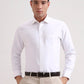 White Striped Regular Fit Formal Shirt | Greenfibre