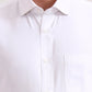 White Striped Regular Fit Formal Shirt | Greenfibre