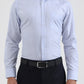 Sky Blue Solid Slim Fit Formal Shirt | Greenfibre