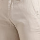Light Khaki Printed Super Slim Fit Casual Trouser | Greenfibre