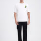 White Printed Oversize Fit T-Shirt | Greenfibre