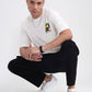 White Printed Oversize Fit T-Shirt | Greenfibre