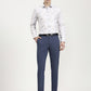 White & Beige Printed Slim Fit Party Wear Shirt | Greenfibre