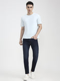 Deep Indigo Blue Solid Urban Fit Jeans | Greenfibre