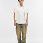 White Solid Tailored Fit Semi Casual Shirt | Greenfibre