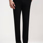 Black Solid Slim Fit Formal Trouser | Greenfibre
