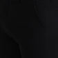 Black Solid Slim Fit Formal Trouser | Greenfibre