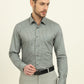 Green Printed Regular Fit Formal Shirt | JadeBlue