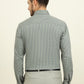 Green Printed Regular Fit Formal Shirt | JadeBlue