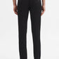 Black Solid Super Slim Fit Casual Trouser | Greenfibre