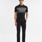 Black Solid Super Slim Fit Casual Trouser | Greenfibre