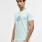 Sea Printed Slim Fit T-Shirt | Greenfibre