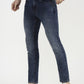 Dark Blue Solid Urban Fit Jeans | Greenfibre