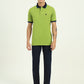 Parrot Green Solid Slim Fit Polo T-Shirt | Greenfibre