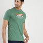 Green Printed Slim Fit T-Shirt | Greenfibre