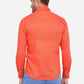 Orange Solid Slim Fit Casual Shirt | Greenfibre