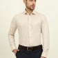 Fawn Solid Slim Fit Formal Shirt | Metal