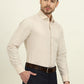 Fawn Solid Slim Fit Formal Shirt | Metal