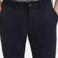 Navy Blue Solid Super Slim Fit Casual Trouser | Greenfibre