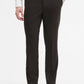 Brown Solid Super Slim Fit Formal Trouser | Greenfibre