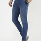 Blue Solid Urban Fit Jeans | Greenfibre