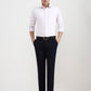 Light Purple Solid Slim Fit Formal Shirt | Greenfibre