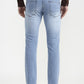 Light Indigo Blue Solid Narrow Fit Jeans | Greenfibre