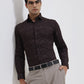 Maroon Printed Slim Fit Party Wear Shirt | Greenfibre