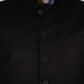 Black Solid  Waistcoat | Greenfibre