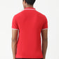 Blood Red Solid Slim Fit Polo T-Shirt | Greenfibre