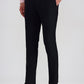 Navy Blue Solid Slim Fit Formal Trouser | Greenfibre