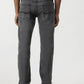 Grey Washed Straight Fit Jeans | Greenfibre