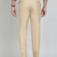 Khaki Solid Classic Fit Formal Trouser | JadeBlue