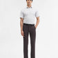 White & Grey Checked Regular Fit Formal Shirt | Greenfibre