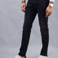 Dark Grey Washed Slim Fit Jeans | JadeBlue