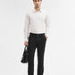Black Solid Super Slim Fit Formal Trouser | Greenfibre