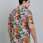 Multicolor Printed Slim Fit Casual Shirt | JadeBlue
