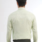 Light Green Solid Slim Fit Formal Shirt | Greenfibre