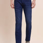 Mid Indigo Blue Washed Narrow Fit Jeans | Greenfibre