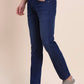 Mid Indigo Blue Washed Narrow Fit Jeans | Greenfibre