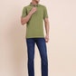 Mid Indigo Blue Washed Narrow Fit Jeans | Greenfibre