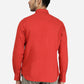 Paprika Red Solid Classic Fit Casual Shirt | Greenfibre