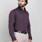 Wine Solid Slim Fit Party Wear Shirt | Greenfibre