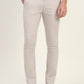 Light Grey Solid Super Slim Fit Casual Trouser | Greenfibre
