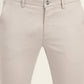 Light Grey Solid Super Slim Fit Casual Trouser | Greenfibre