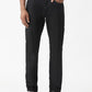 Raw Black Washed Straight Fit Jeans | Greenfibre