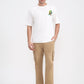 Camel Khaki Solid Slim Fit Cargo Pant | Greenfibre
