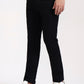 Raw Black Solid Straight Fit Jeans | Greenfibre