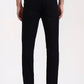 Raw Black Solid Straight Fit Jeans | Greenfibre